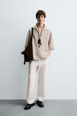 RELAXED FIT FLOWING SHIRT