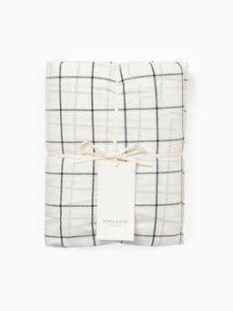 Простыня на резинке 1.5-спальная SL Home Cotton, 140200+30 см, жатый хлопок - Sima-land home фото 15