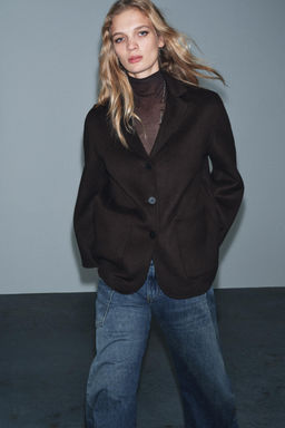 MINIMAL WOOL BLAZER ZW COLLECTION - Zara фото 2