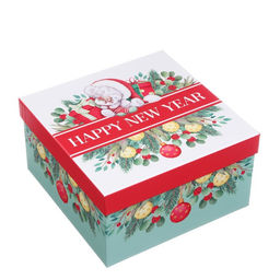 Коробки подарочные 5 в 1 С Новым годом!, Me To You, зелено-красная  фото 7