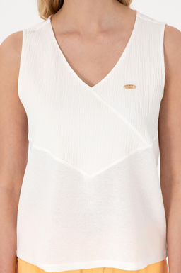 Kad_n Ekru Ti__rt Sepette S_rpriz _ndirim - U.s. polo assn фото 6