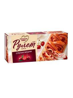 Рулет сдобный "Спелая вишня" 0,25