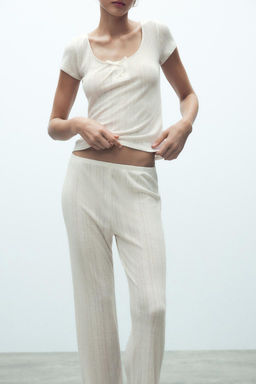 POINTELLE TROUSERS - Zara фото 2