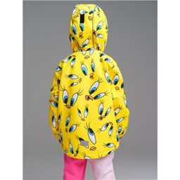 12342061 Куртка с полиуретановым покрытием для девочек (ветровка) - Playtoday фото 2