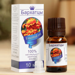 Эфирное масло Бархатцы, флакон-капельница, аннотация, 10 мл