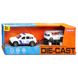 Машина "Городская служба полиции" металл, в коробке