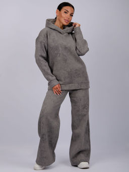 Костюм "Винтаж" тёмно-серый, футер начес