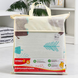 Игровой коврик для детей на фольгированной основе «Слоник», размер 180×150×0.5 см, Крошка Я