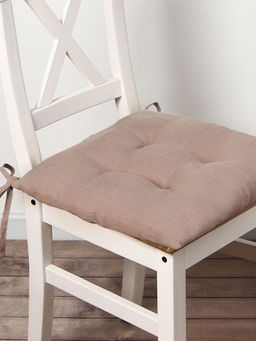 Подушка на стул SL HOME Coniferous, 42×42 см, коричневая