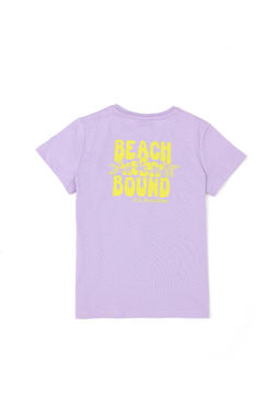 U. S. Polo Assn / Сиреневая футболка с круглым вырезом для мальчиков - U.s. polo assn фото 2