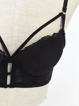 Balenli Dolgulu Dantelli Ti??rt S?tyen