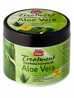 Banna Hair Treatment Aloe Vera, 300ml - Маска для волос с Алоэ Вера 300 мл