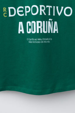 CAMISETA ESTAMPADO RC DEPORTIVO DE A CORU?A / Verde