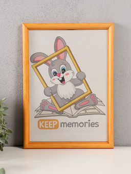 Фоторамка для фото 21×30 см Keep memories, сосна, (пластиковый экран), дерево