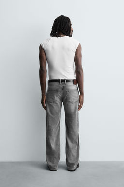 LOW-RISE FLARE FIT JEANS - Zara фото 3