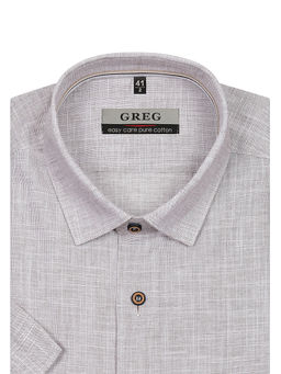Сорочка мужская короткий рукав GREG 530/201/FL/1p  фото 3