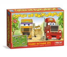 Игра настольная "Гонки на выживание" (01110, "Stellar") 3+