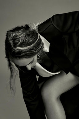 SATIN COAT WITH CONTRAST COLLAR ZW COLLECTION - Zara фото 2