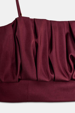 STRAPPY BALLOON TOP - Zara фото 9