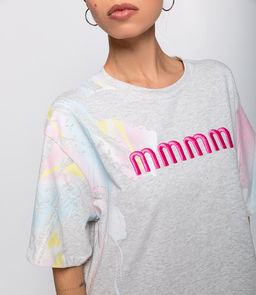 Футболка #КТ542, серый меланж - Dommod фото 5