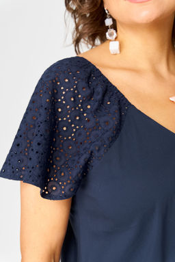 Платье EVA GRANT 7297А темно-синий