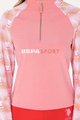 Kad_n Pembe Sweatshirt Sepette S_rpriz _ndirim - U.s. polo assn фото 6