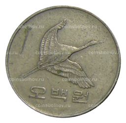 500 вон 1988 года Южная Корея