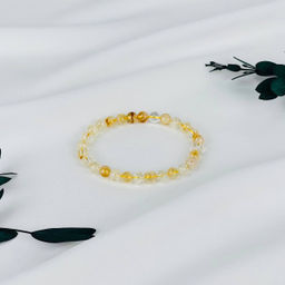 Браслет из Цитрина 17 см