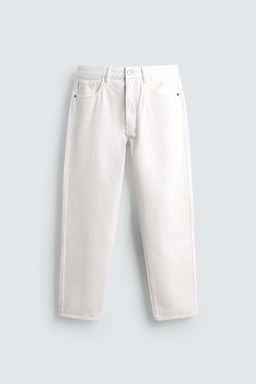 JEANS SLIM TAPERED FIT / Blanco - Zara фото 8