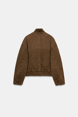 PADDED BOMBER JACKET - Zara фото 5