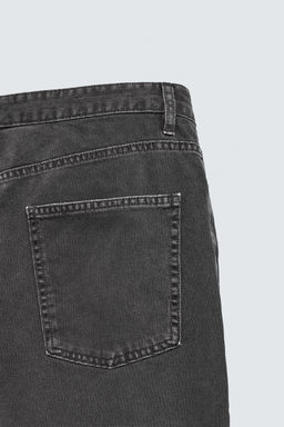PANTAL?N FLARE FIT ESTRUCTURA ALGOD?N / Gris oscuro - Zara фото 11