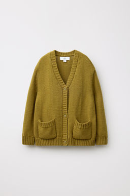 LIMITED EDITION WOOL BLEND KNIT CARDIGAN - Zara фото 7