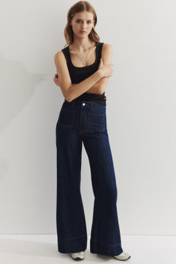 Wide Ultra High Jeans - H&m фото 2