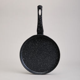 СКОВОРОДА БЛИННАЯ AGNESS С АНТИПРИГАРНЫМ ПОКРЫТИЕМ BLACK MARBLE, 22Х2СМ, ИНДУКЦИОННОЕ ДНО фото 5