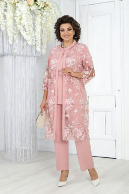 Платье Ninele 7431-Р темно-синий - Mira fashion фото 65