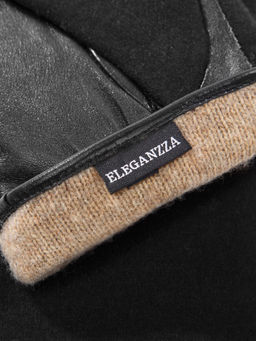 Перчатки мужские 100% ш IS0160 black - Eleganzza фото 5