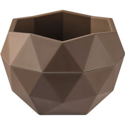 Кашпо Топаз 0,45л Трюфель (уп.27) - Ортон фото 2
