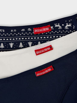 Трусы слипы женские в наборе, 3 шт - Mark formelle фото 3