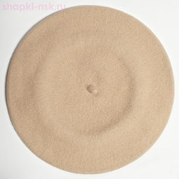 Берет фетр без отделки 12 Берет женский (59-61)