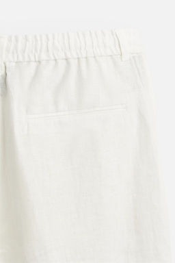 ZARA %100 KETEN PANTOLON  фото 13