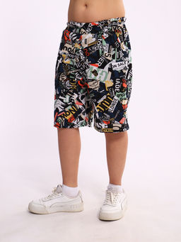 Шорты Федор синий граффити - Ладошки фото 10