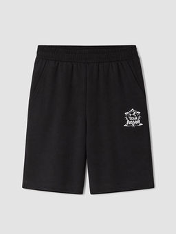 Erkek ?ocuk Bask?l? ?ort