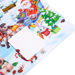 Цена за 2 шт. Пазлы с окошками «Зверята в лесу», 7 окошек, 27 деталей