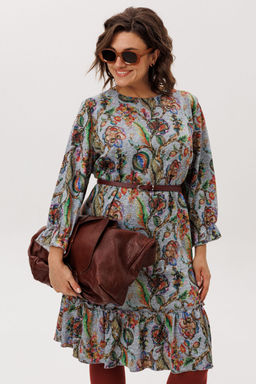 Платье ANELLI 1775 экзотический серый