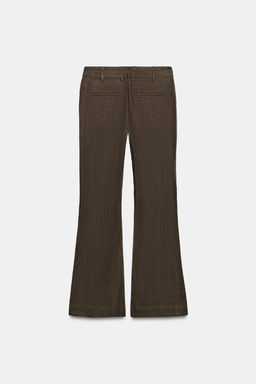 PANTAL?N FLARE LINO ZW COLLECTION / Vis?n - Zara фото 7