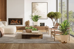 Горшок для цветов InGreen WOOD D200мм 4л с прикорневым поливом молочный шоколад/бук IG610110047