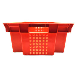 Ящик для хранения овощей п/эт. 600х400х200мм 60кг оранжевый