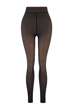 Siyah Tekli Duz Likral? Penye Suprem Orme Corap THMAW26CO00025 - Trendyolmilla фото 6