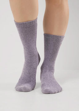 (CLE) Д955С носки жен. НГ вышивка синель (ЧЗ)