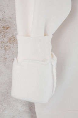 Teen Ekru Orme Sweatshirt TWOAW26SW00188 - Trendyolmilla фото 3